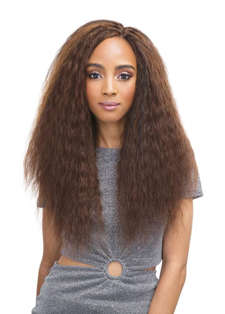Janet Collection Human Hair Braids Super French Bulk 18" (1B) - Image 3